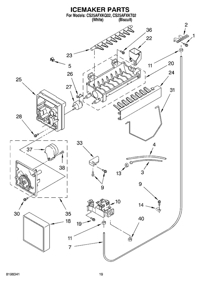 Diagram for CS25AFXKT02