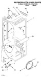 Diagram for 02 - Refrigerator Liner Parts