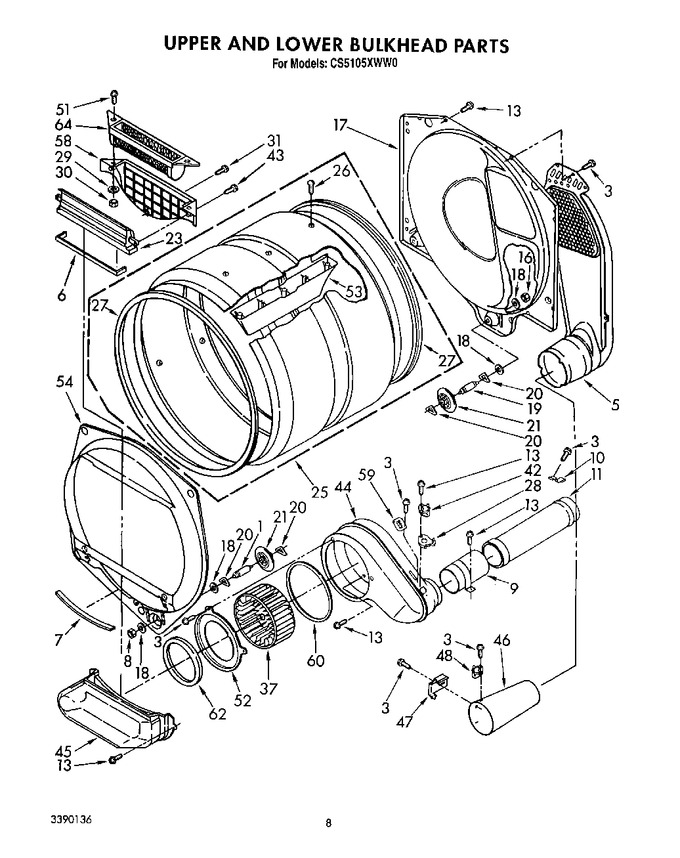 Diagram for CS5105XWW0