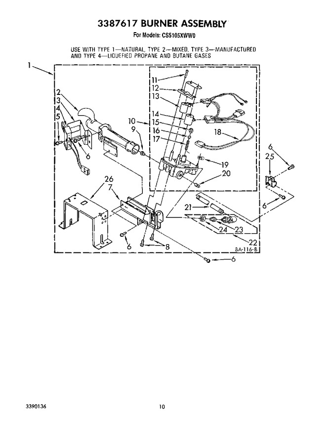 Diagram for CS5105XWW0