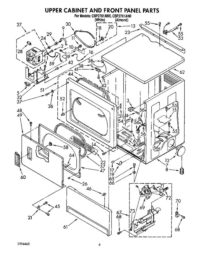 Diagram for CSP2761AW0