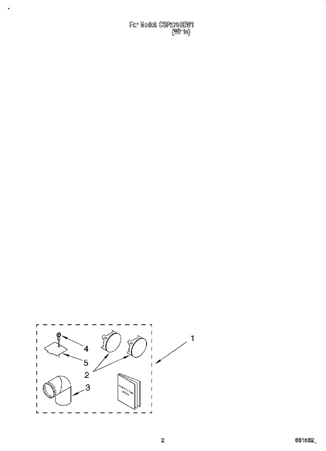 Diagram for CSP2761EW1