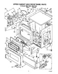 Diagram for 03 - Upper Cabinet And Front Panel