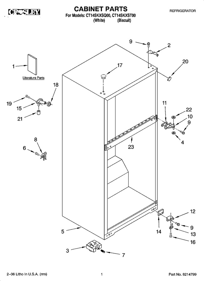 Diagram for CT14SKXSQ00