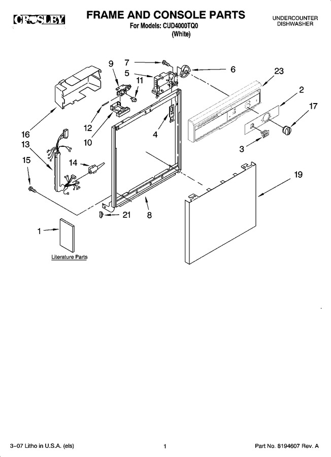 Diagram for CUD4000TQ0