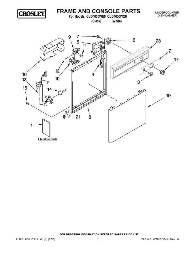 Diagram for CUD4000WQ0