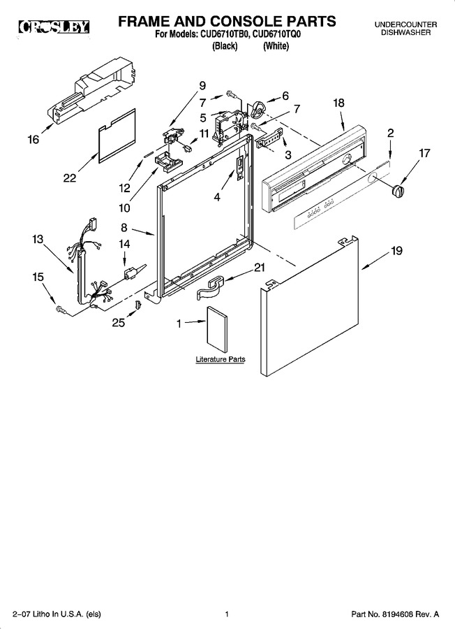 Diagram for CUD6710TB0