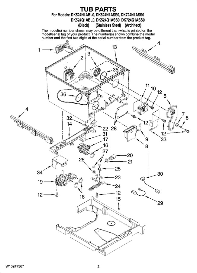 Diagram for DK524N1ASS0