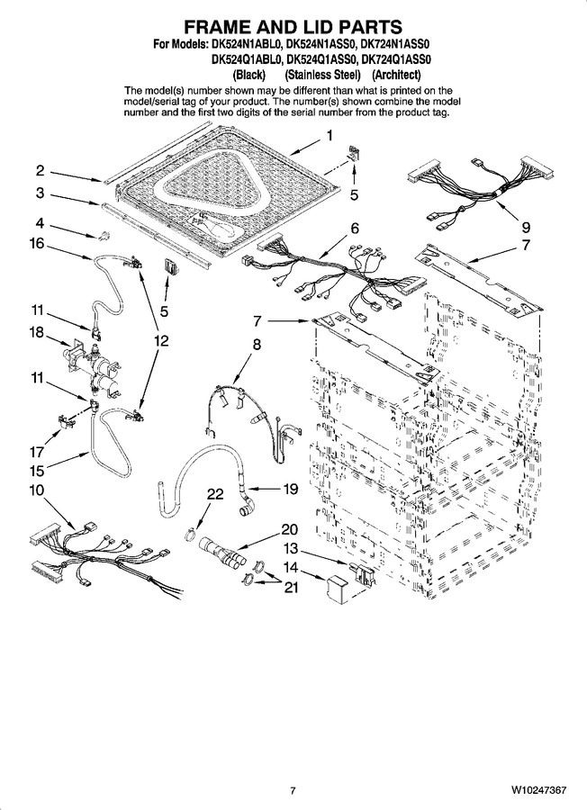 Diagram for DK524N1ASS0