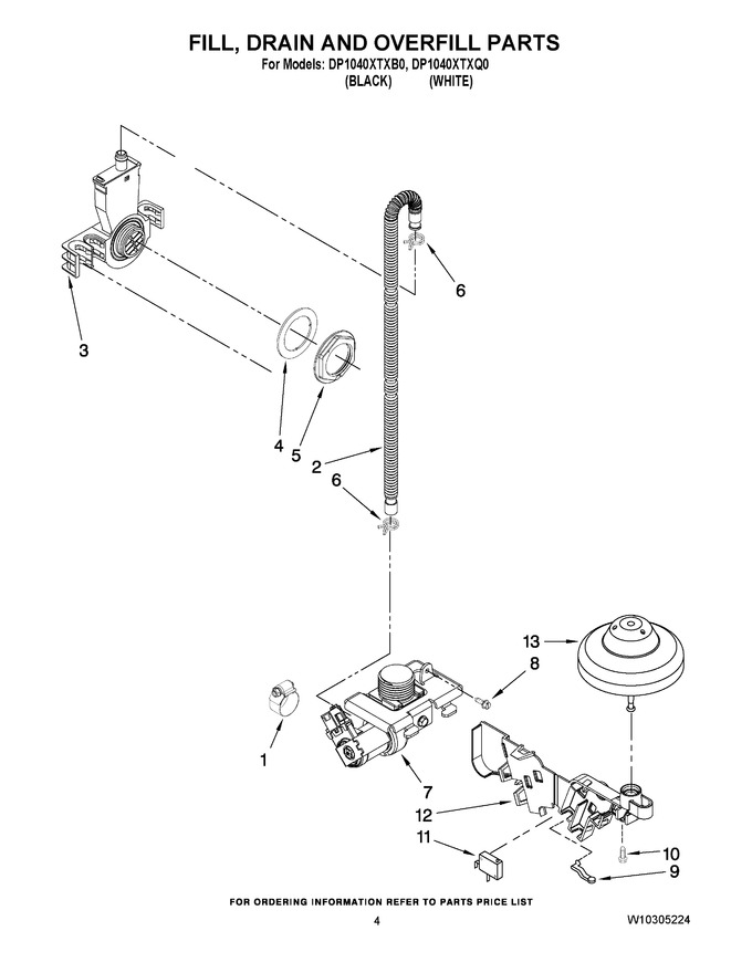 Diagram for DP1040XTXQ0