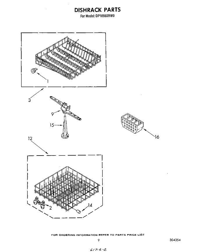 Diagram for DP1098XRW0
