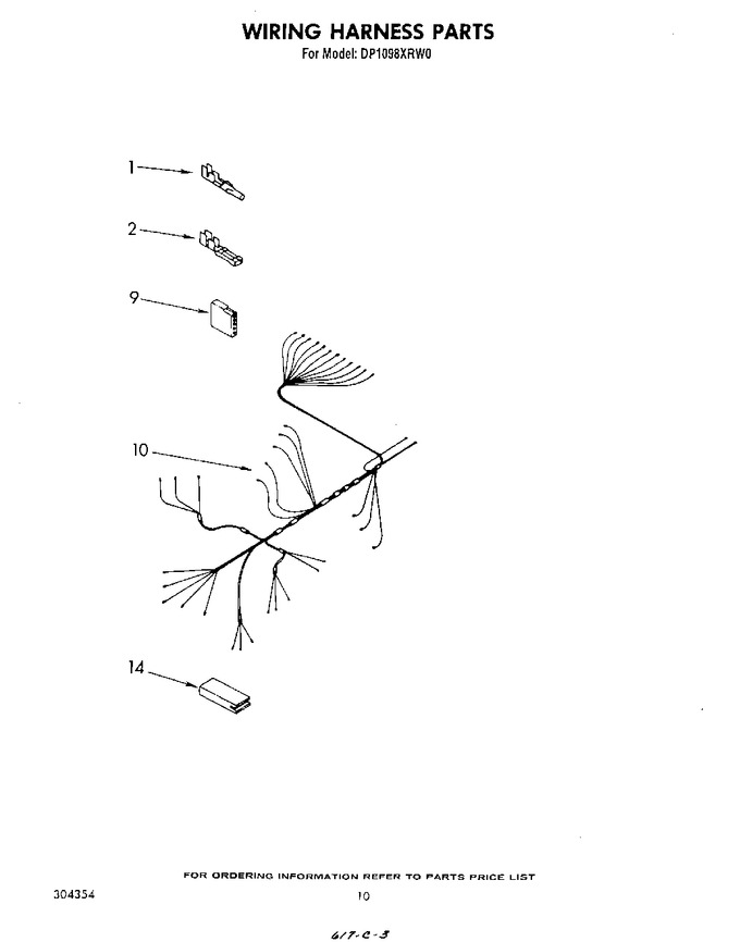 Diagram for DP1098XRW0
