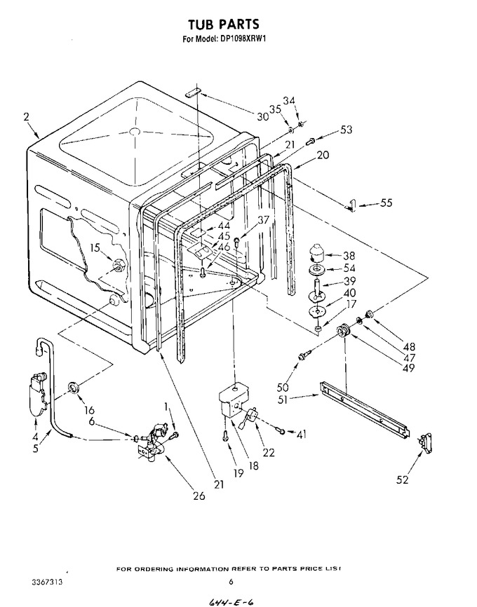 Diagram for DP1098XRW1