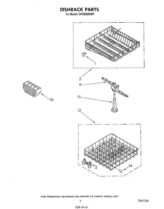 Diagram for DP3000XRW1