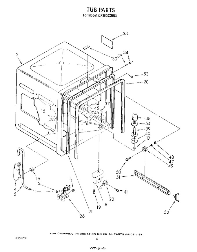 Diagram for DP3000XRN3