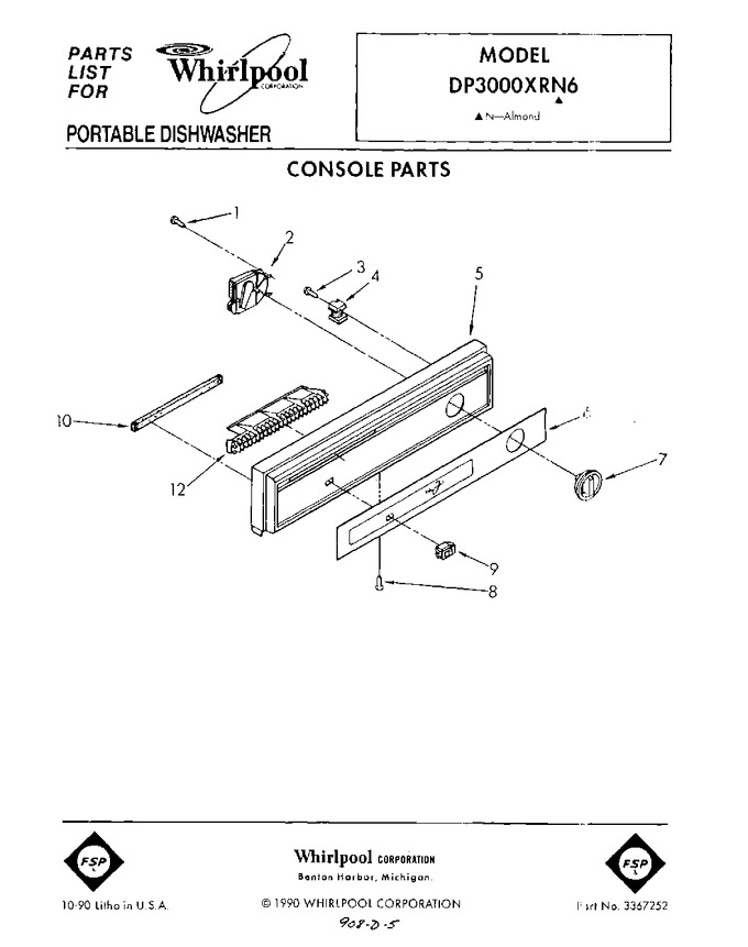Diagram for DP3000XRN6