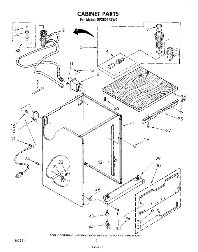 Diagram for DP3800XLW0