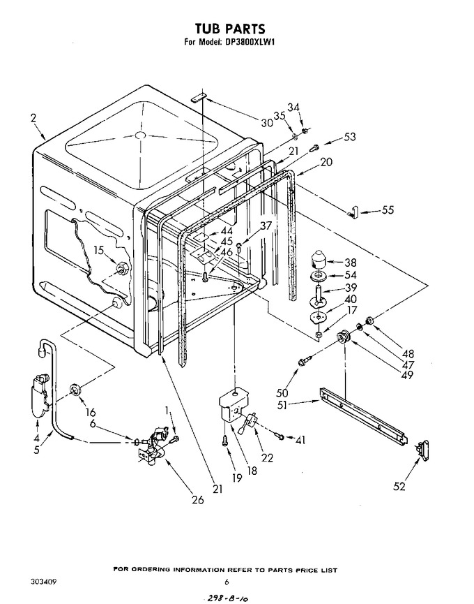 Diagram for DP3800XLW1
