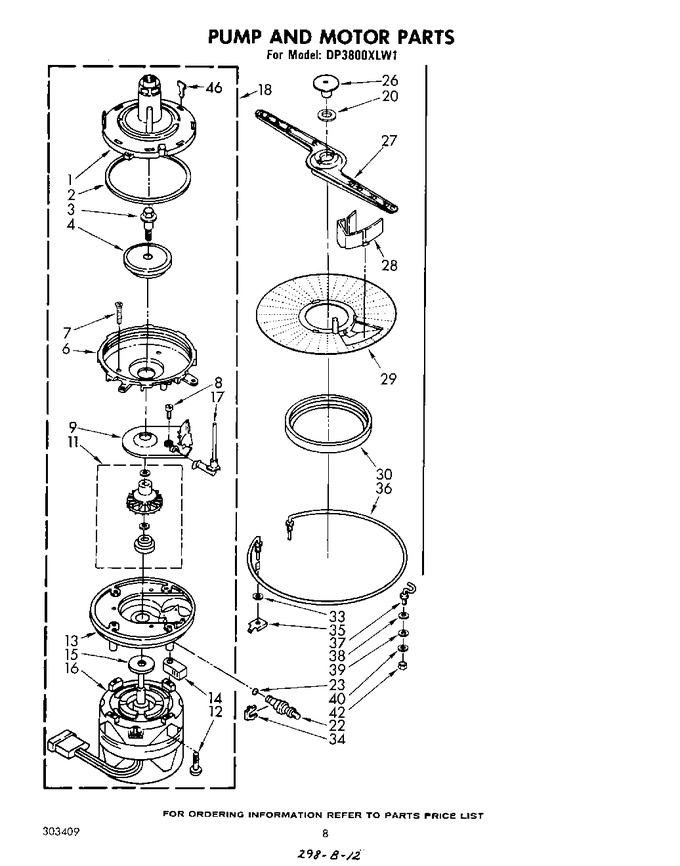 Diagram for DP3800XLW1