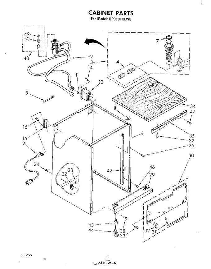 Diagram for DP3801XLW0
