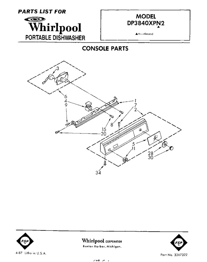 Diagram for DP3840XPN2