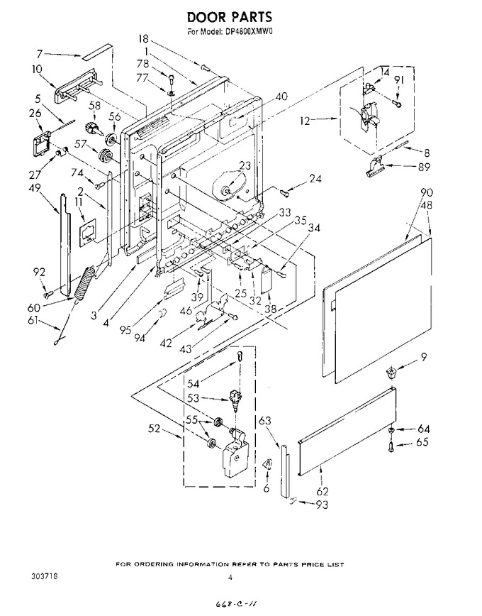Diagram for DP4800XMW0