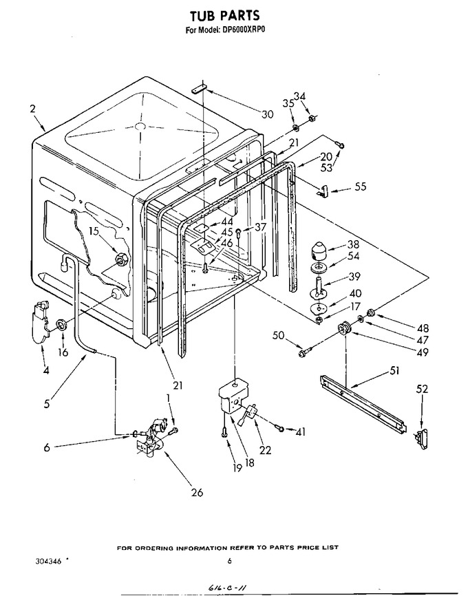 Diagram for DP6000XRP0