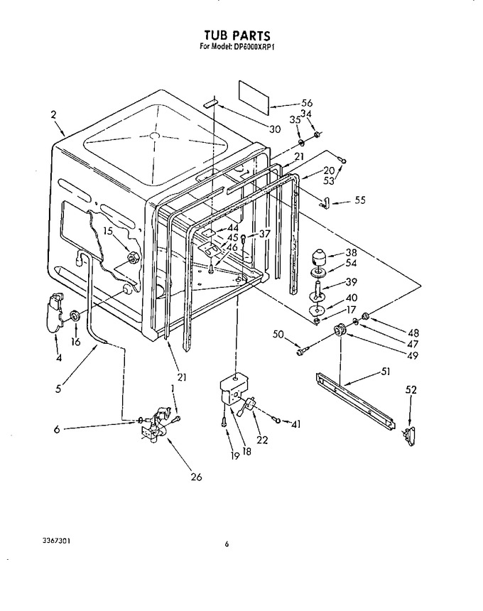 Diagram for DP6000XRP1