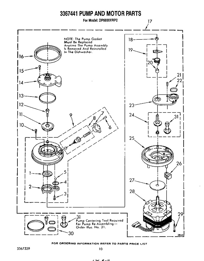 Diagram for DP6000XRP2