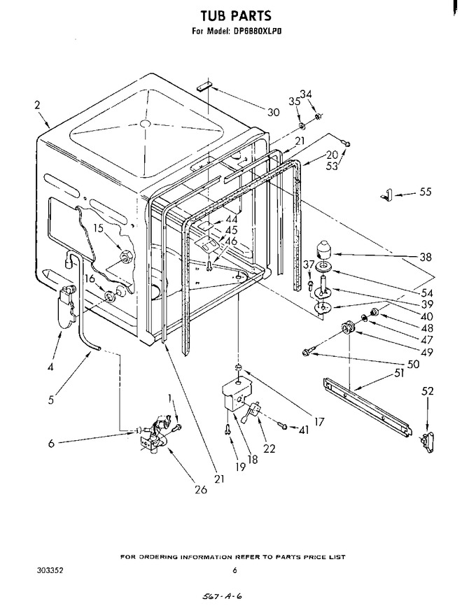 Diagram for DP6880XLP0