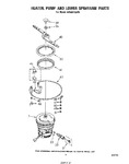 Diagram for 06 - Heater, Pump And Lower Sprayarm