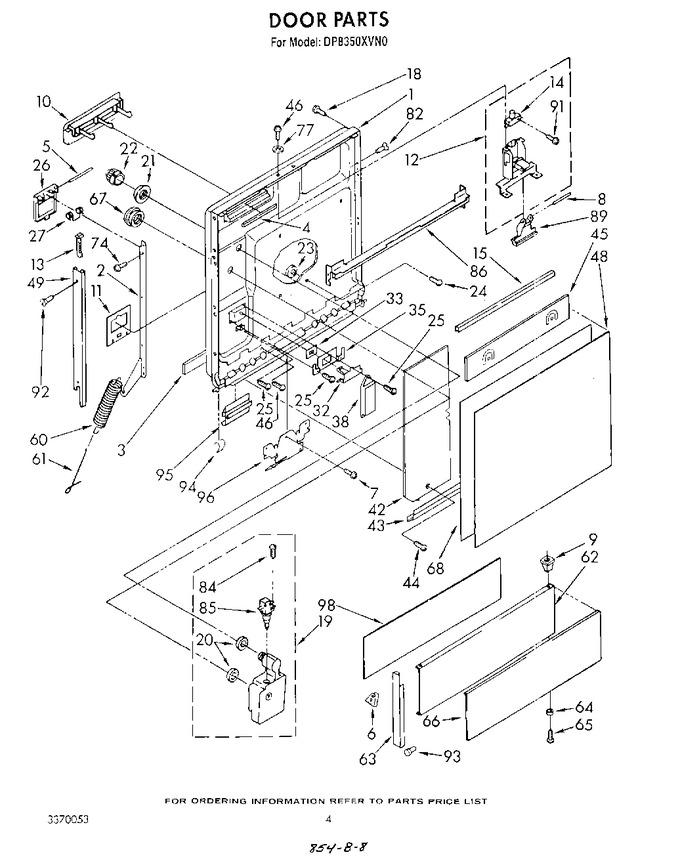 Diagram for DP8350XVN0
