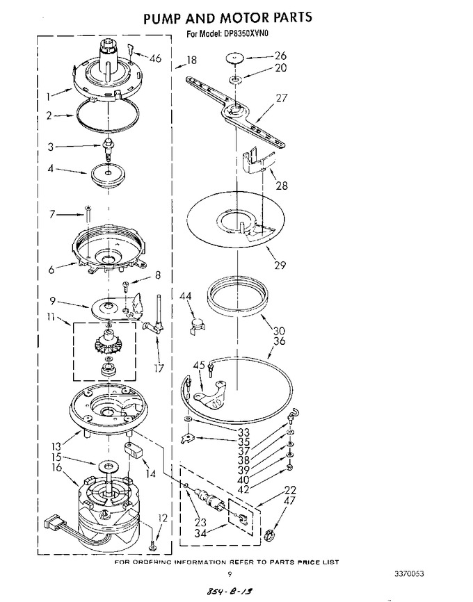 Diagram for DP8350XVN0