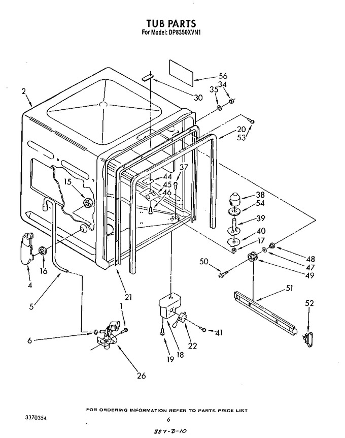 Diagram for DP8350XVN1