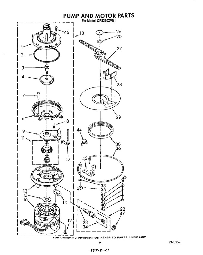 Diagram for DP8350XVN1