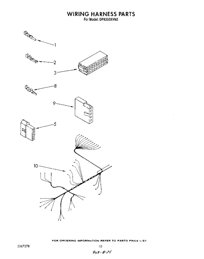Diagram for DP8350XVN2