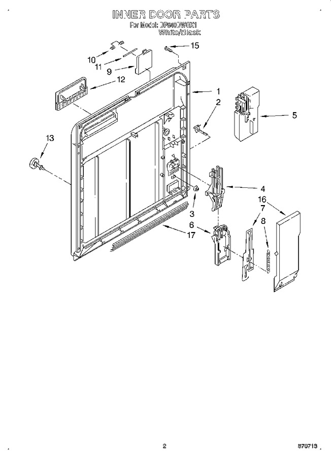 Diagram for DP840DWGX1