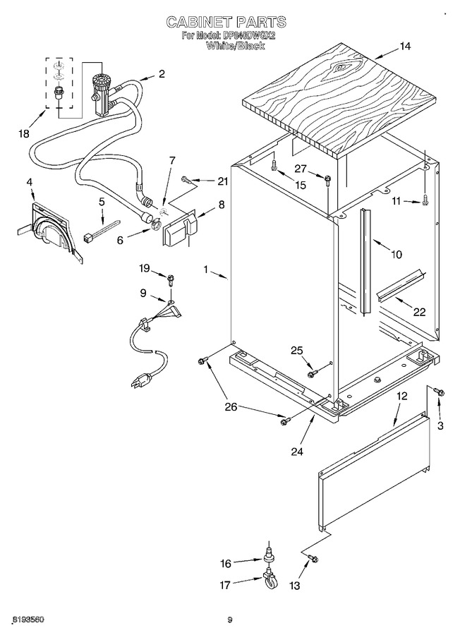 Diagram for DP840DWGX2