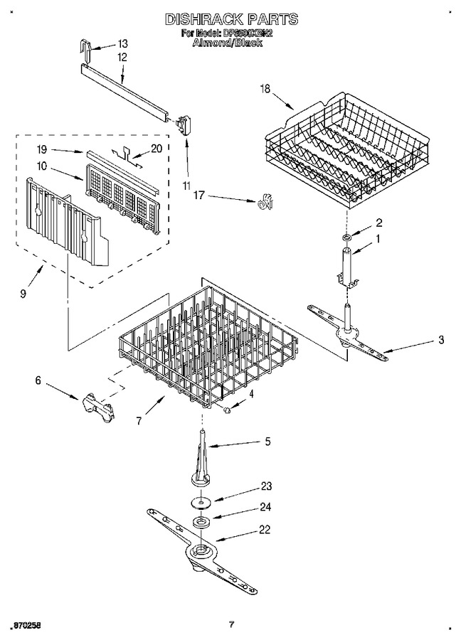 Diagram for DP8500XBN2
