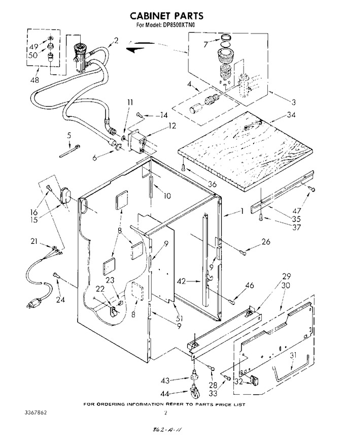 Diagram for DP8500XTN0
