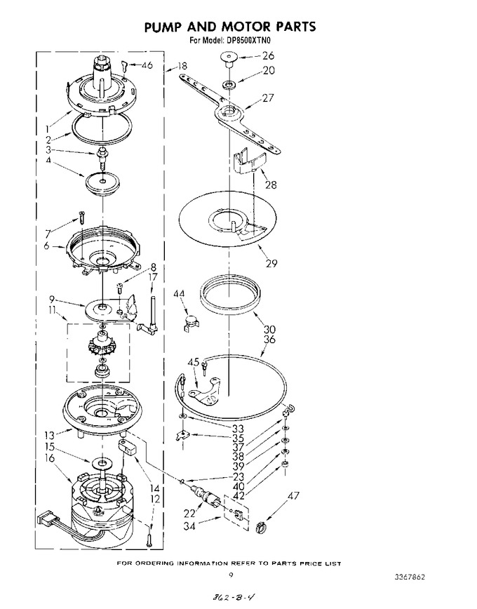 Diagram for DP8500XTN0
