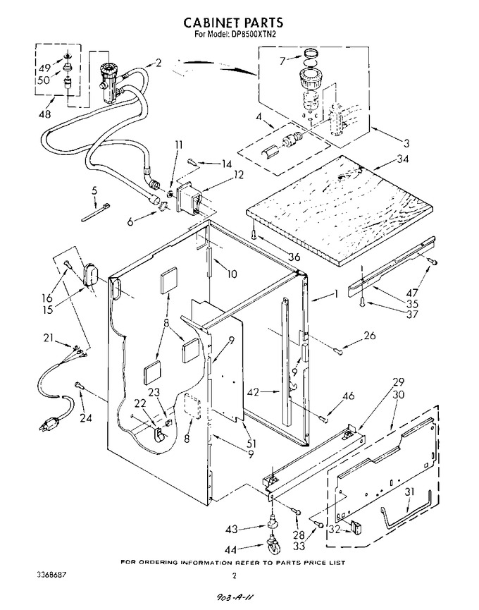 Diagram for DP8500XTN2