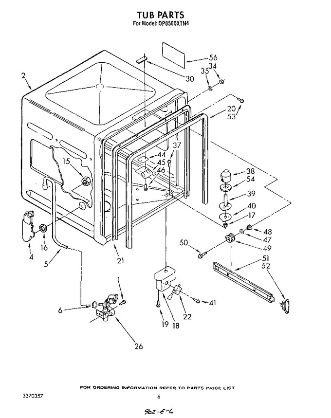 Diagram for DP8500XTN4