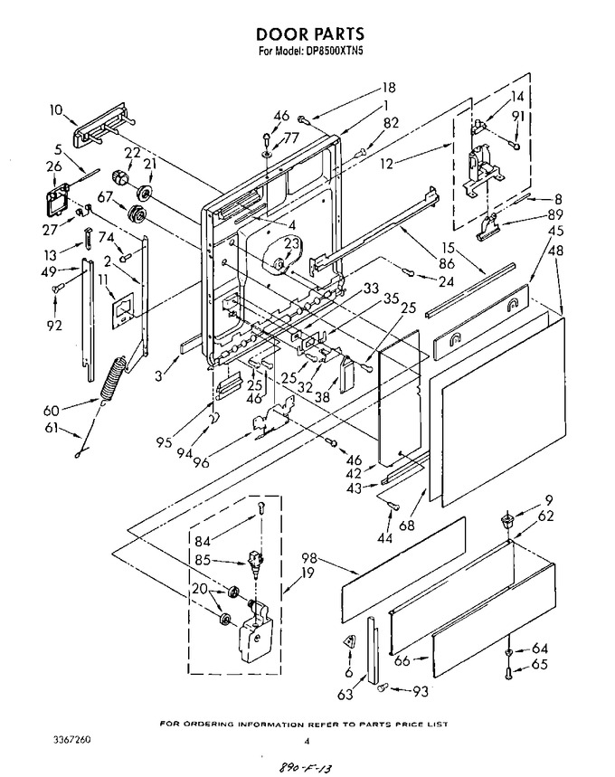 Diagram for DP8500XTN5