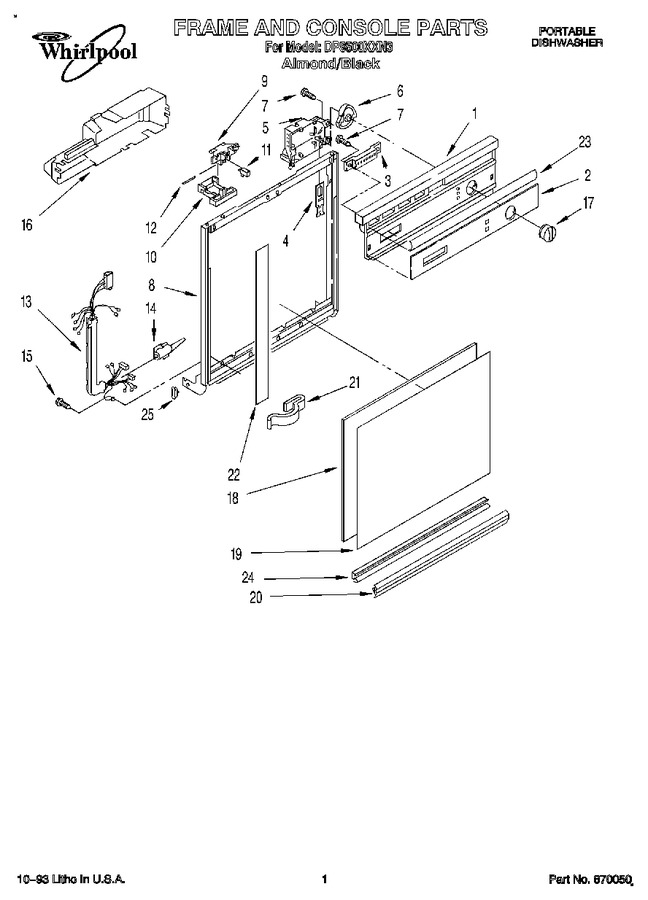 Diagram for DP8500XXN3