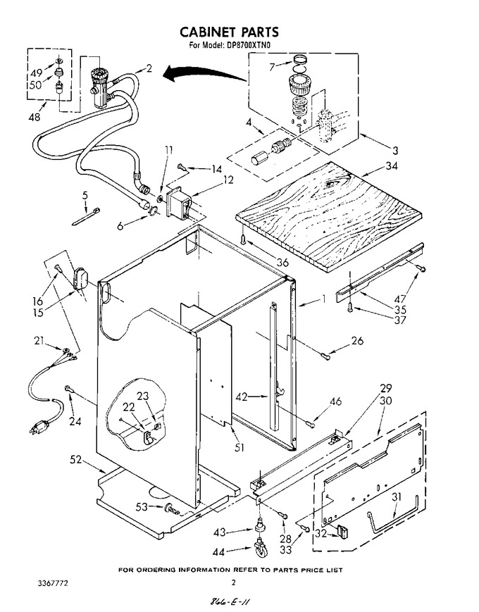 Diagram for DP8700XTN0