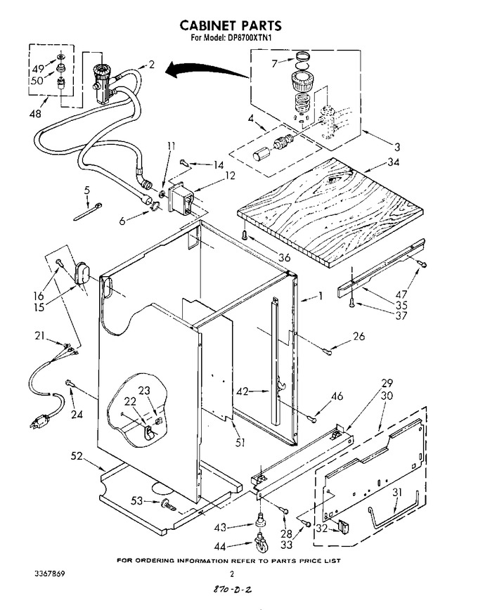Diagram for DP8700XTN1
