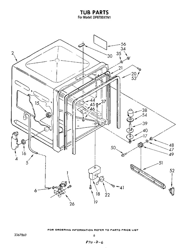 Diagram for DP8700XTN1