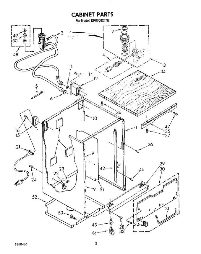 Diagram for DP8700XTW2