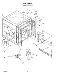 Diagram for 04 - Tub , Lit/optional